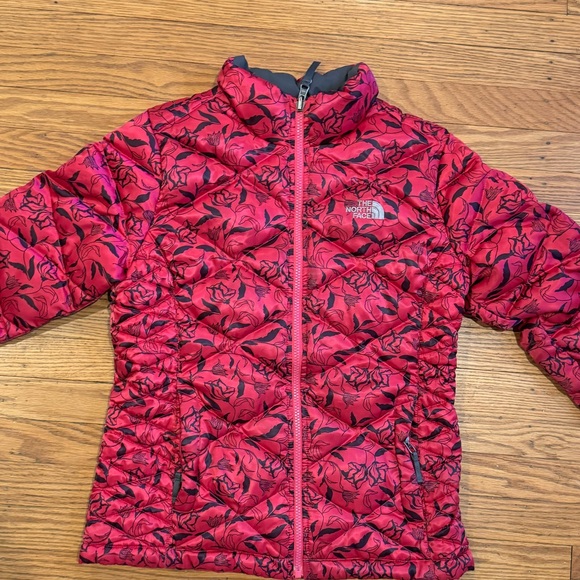 The north face girls puffer jacket coat size 14/ 16 - Picture 2 of 4